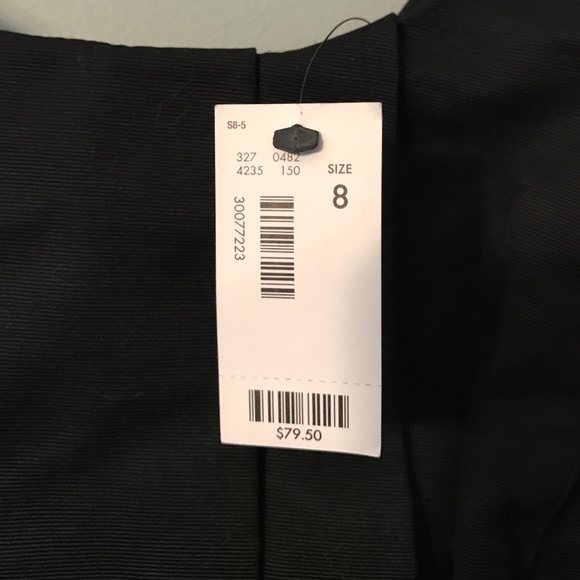 Black sleeveless dress with pockets - Picture 4 of 4