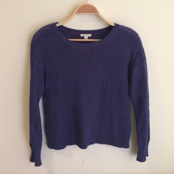 Royal blue Caslon heavy ish sweater in great shape - Picture 2 of 3