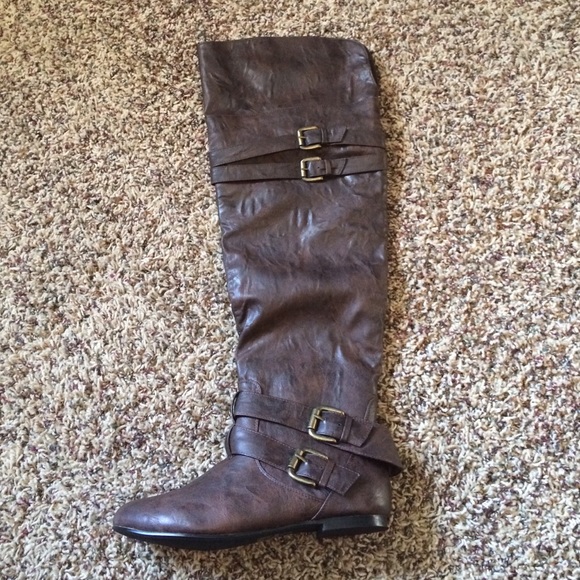 Nature Breeze Shoes - Buckled Riding Boots