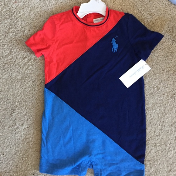 Ralph Lauren Other - Brand New with tags RALPH LAUREN boy one piece 18m