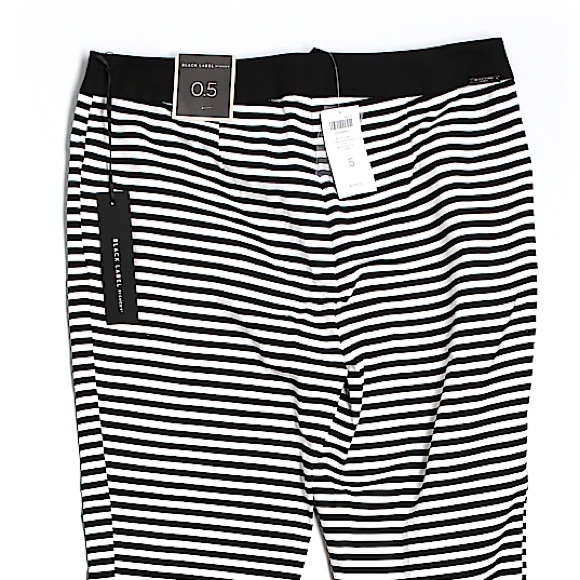 NWT Chico's Black Label Striped Pants Sz .5 - Picture 3 of 3
