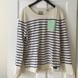 Men's Scotch and Soda Clothing Co.  cotton shirt