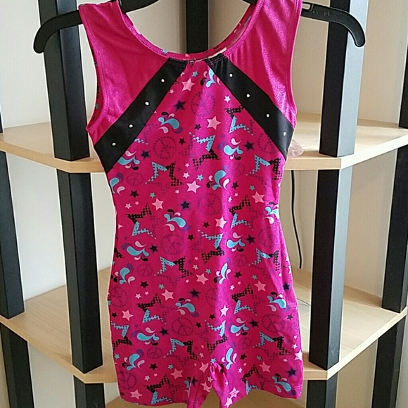 Dance gymnastics unitard sz 7/8