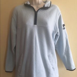 Women's 1/4 zip blue pullover