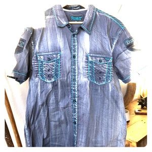 Men's Roar s/s button up