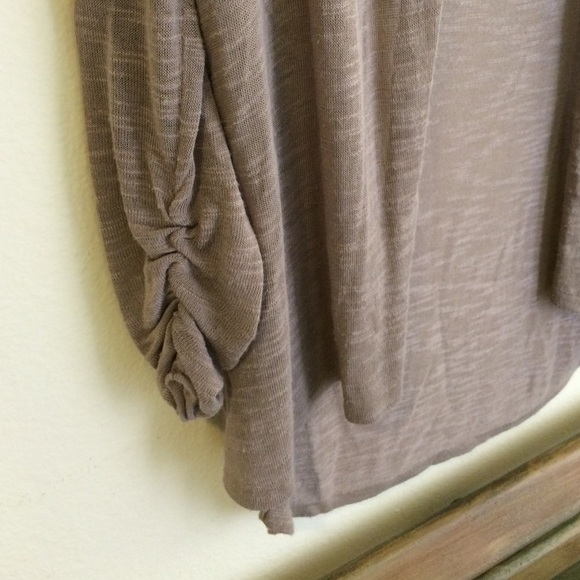 Express brown cardigan XS long flowy light weight - Picture 4 of 8