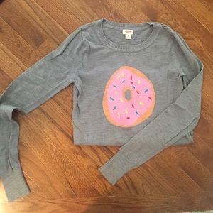 Super cute donut sweater!!