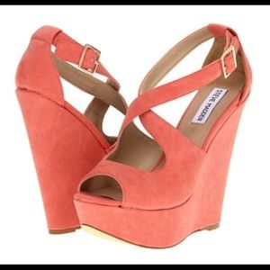 Strappy Steve Madden wedges