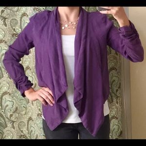 Unstructured Love 21 Purple Jacket