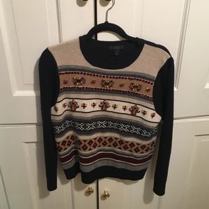 J.Crew women's holiday sweater