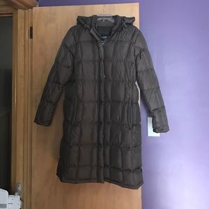 Women's North Face parka taupe XXL