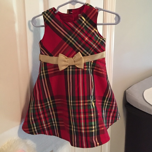 Infant girls holiday dress
