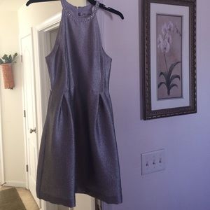 Silver Cocktail Dress