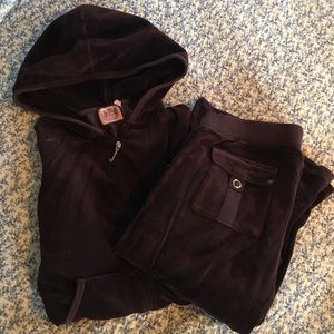Juicy velour tracksuit