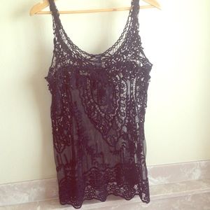 Crocheted Tank Top