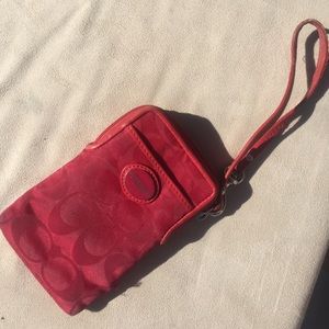 Coach Wristlet