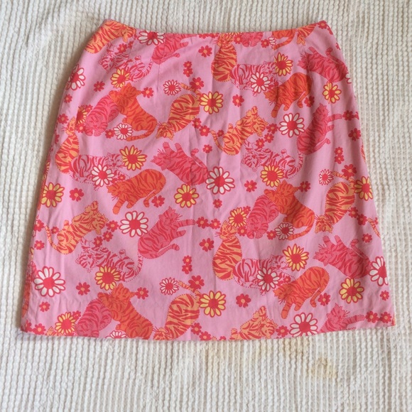 Lilly Pulitzer Tiger Skirt