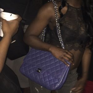 Blue Chanel Bag