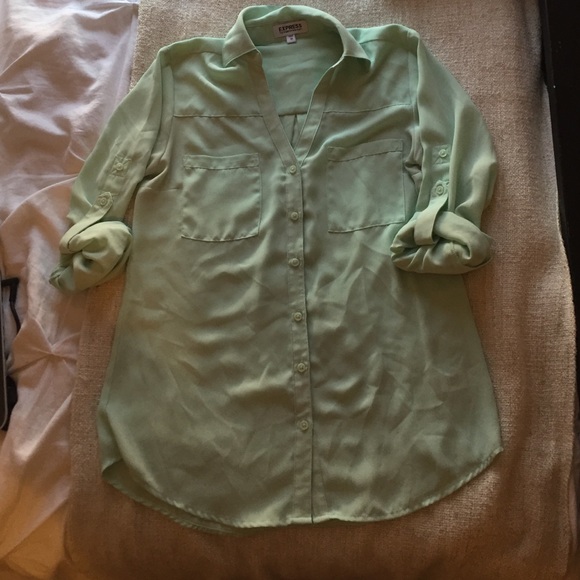 Express portofino  button down blouse