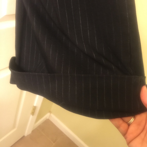 20w black/silver dress pants.