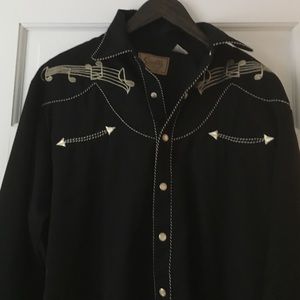 Scully Clothing Company men's cowboy shirt.