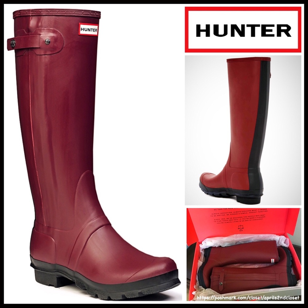 ❌SOLD❌HUNTER ORIGINAL TALL RAIN BOOTS - Picture 5 of 5