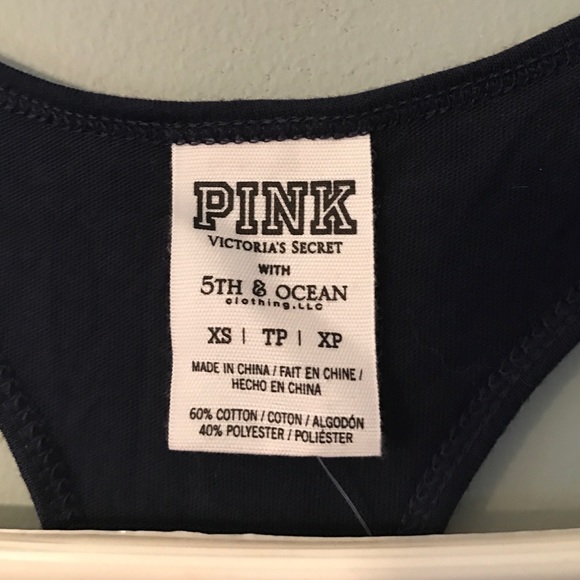 *SOLD* VS Pink Boston Red Sox sequin tank - Picture 2 of 4