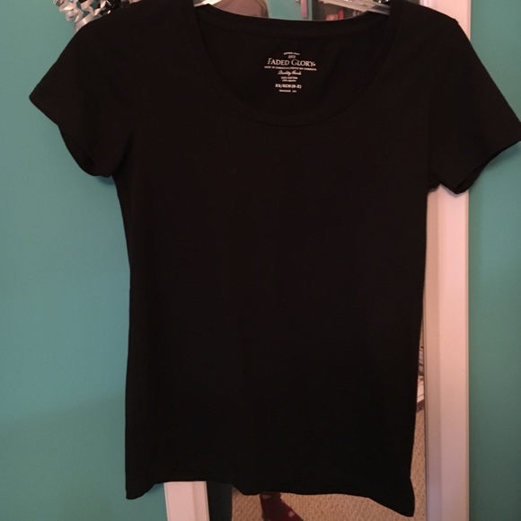 Plain black shirt