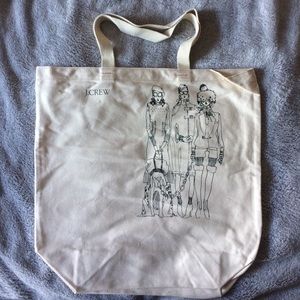 J. Crew Canvas Tote