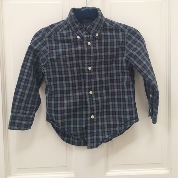 Like New Ralph Lauren Plaid Button Down