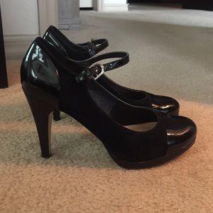 Franco Sarto Black Heels