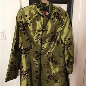Women's Long Asian Jacket in excellent condition.