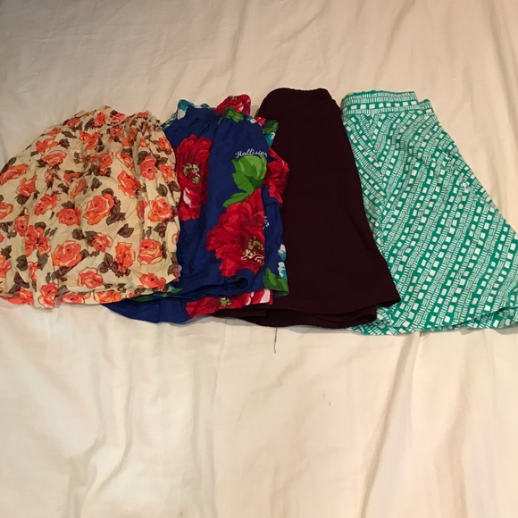 4 pairs of skirts