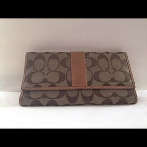 Brown Coach Wallet