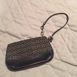 Authentic Coach wristlet