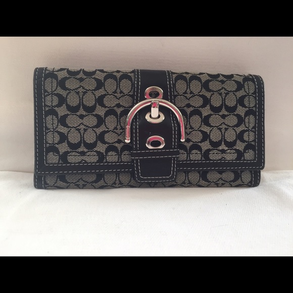 Black Coach Wallet