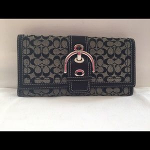 Black Coach Wallet