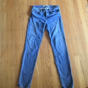 J Brand 811 skinnies in Coastal wash