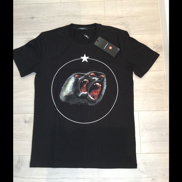 givenchy t shirt  monkey brothers L
