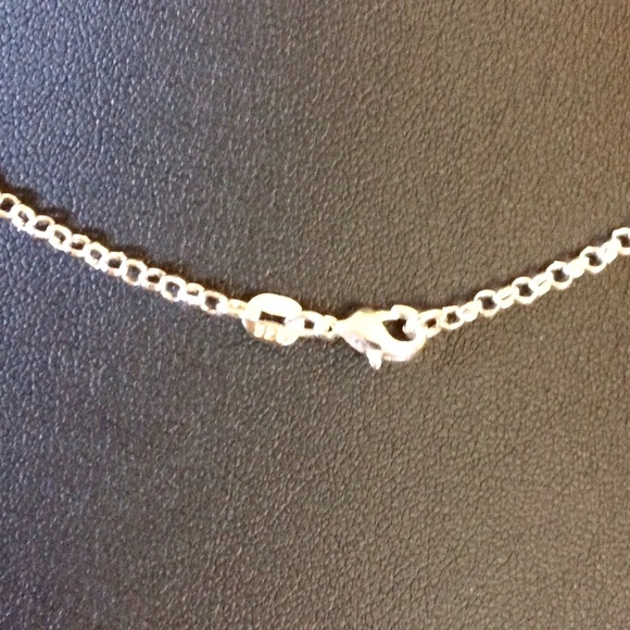 Angel heart silver necklace - Picture 3 of 4