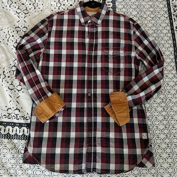 Mens/French Connection Long Sleeve Button Down