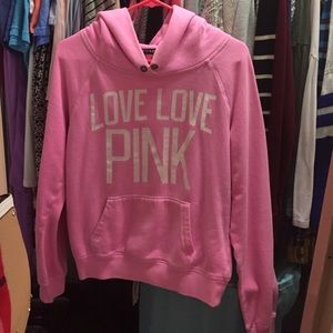 Victoria's Secret Pink Hoodie Size Medium