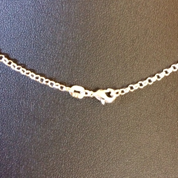 Compass silver necklace - Picture 3 of 4