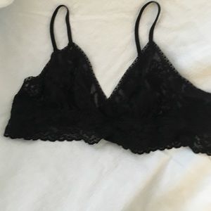 Hanky Panky Lace Bralette - black - XL