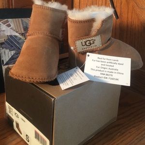 Small authentic UGG boots