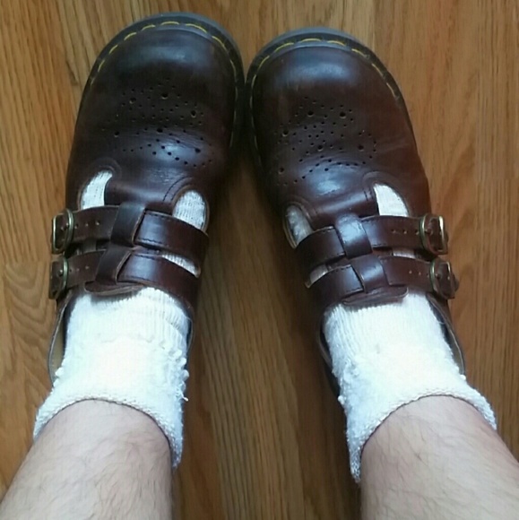 Brown Mary Jane Doc Martens