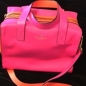 Kate Spade square Handbag leather