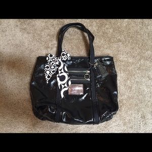Coach Poppy Tote with scarf