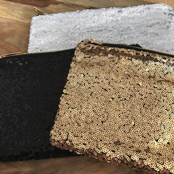 Sequin bling clutches - Picture 2 of 4
