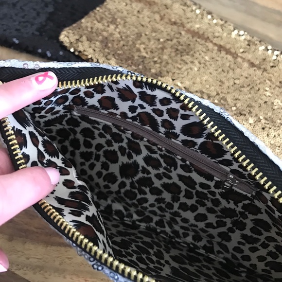 Sequin bling clutches - Picture 3 of 4